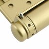 Trans Atlantic Co. 6 in. Double Acting Spring Hinge in Bright Brass (Set of 2) DH-TAN5006-US3